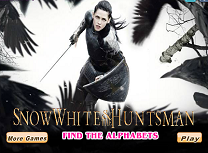 Alba ca Zapada si Vanatorul Litere Ascunse