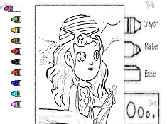 Ana Piratul de Colorat