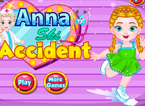 Anna Accident la Schi