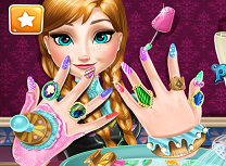 Anna la Salonul de Manichiura