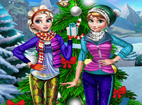 Anna si Elsa Distractie de Iarna