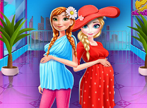 Anna si Elsa Gravide la Mall