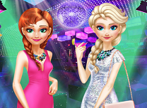 Anna si Elsa Ies in Oras