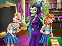 Anna si Elsa Probleme la Scoala