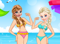 Anna si Elsa la Ibiza