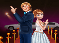 Anna si Kristoff pe Covorul Rosu