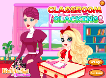 Apple White se Plictiseste la Scoala