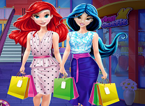 Ariel si Jasmine la Mall