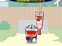 Badminton cu Doraemon