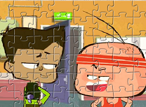 Baiatul Stridie si Rafik Puzzle