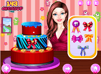 Barbie Decoreaza Tortul