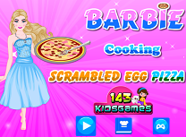 Barbie Gateste Pizza cu Oua