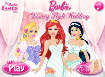 Barbie Nunta in Stilul Disney