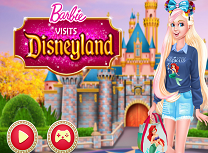 Barbie Viziteaza Disneyland