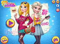 Barbie si Elsa Cele Mai Bune Prietene