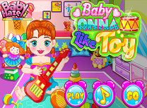 Bebelusa Anna Iubeste Jucariile