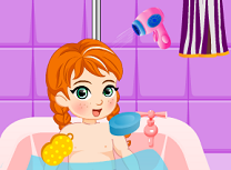 Bebelusa Anna in Cada