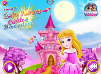 Bebelusa Aurora Decoreaza Castelul