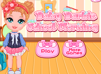 Bebelusa Barbie Pregatire de Scoala