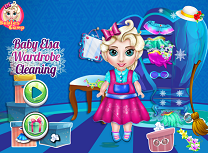 Bebelusa Elsa Curatenie In Garderoba