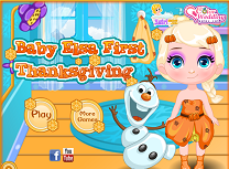 Bebelusa Elsa de Ziua Recunostintei