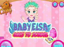 Bebelusa Elsa la Scoala