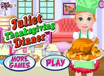 Bebelusa Juliet de Ziua Recunostintei