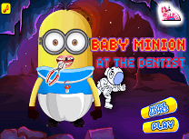 Bebelusul Minion la Dentist