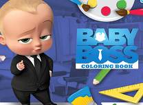 Bebelusul Sef Carte de Colorat