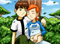 Ben 10 si Gwen Puzzle