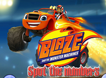 Blaze si Masinile Monstru Numere Ascunse