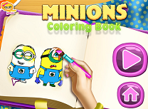 Carte de Colorat cu Minioni