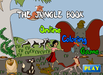 Cartea Junglei de Colorat