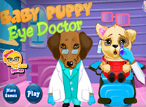 Catelusul cu Probleme la Ochi