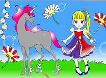 Coloreaza Unicornul