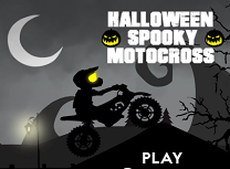 Cu Motocicleta de Halloween