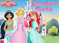 Curatenie in Castelul Disney