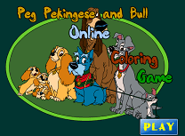 Doamna si Vagabondul de Colorat