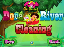 Dora Curatenie pe Rau