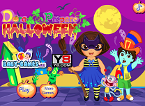 Dora Pregatiri de Halloween