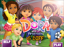 Dora si Prietenii 6 Diferente