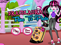 Draculaura Zboara la Paris