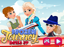 Elsa Anna si Kristoff in Calatorie