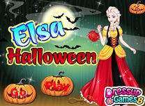 Elsa Costum de Halloween