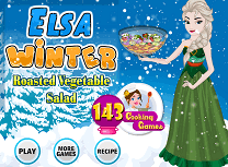 Elsa Prepara Salata de Legume