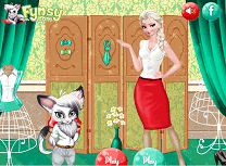 Elsa Prima Zi la Munca