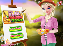 Elsa Profesoara de Desen