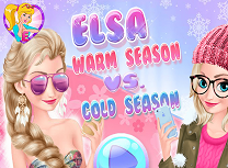 Elsa Sezonul Cald si Sezonul Rece