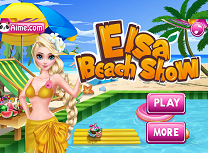 Elsa Show pe Plaja