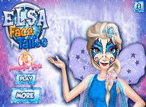 Elsa Tatuaj pe Fata
